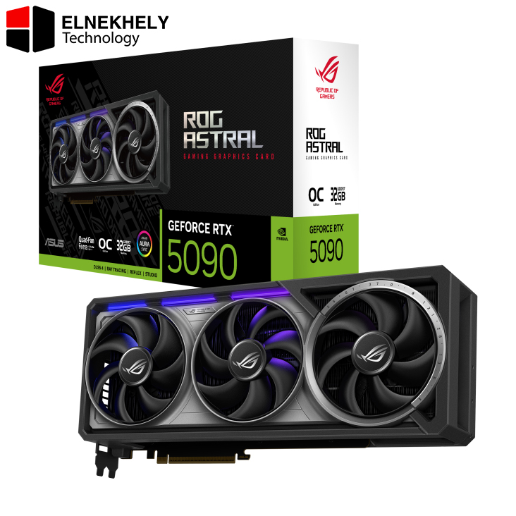 ASUS ROG Astral RTX 5090 32GB GDDR7 OC | Elnekhely Technology
